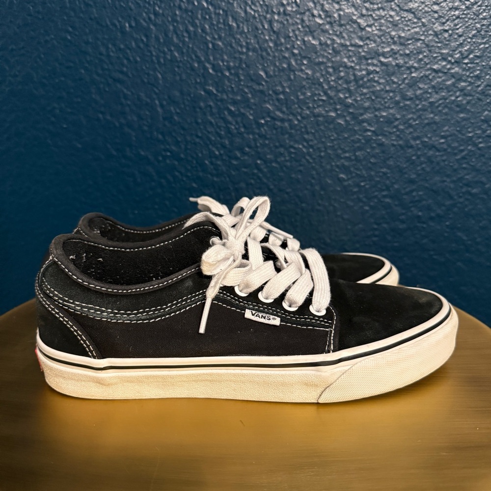 Vans Black and White Sneakers